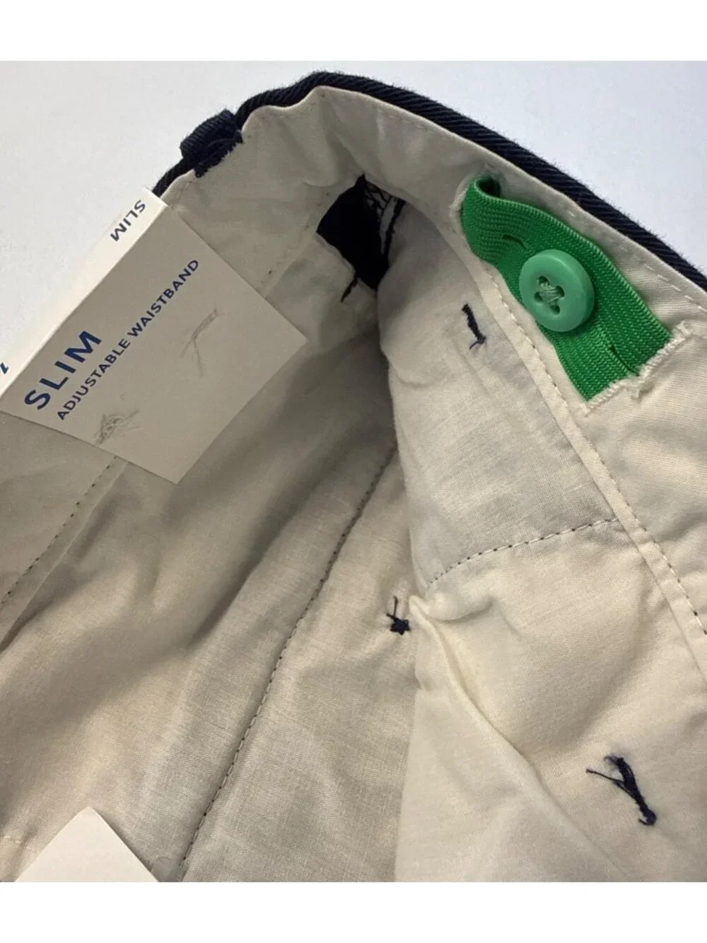J Crew Crewcuts Boys Slim Fit Flex Chino Pants~Size 14 SLIM~Navy Blue NWT L7 16